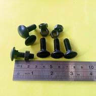 (10pcs) BAUT MUR CB 5.16 x 1 INCH PAYUNG PANJANG 25CM. BEMPER PAGAR TRUK / BAUT 12 KUNCI 12 HITAM / 