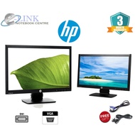 (GRADE A) HP ProDisplay V222 21.5-inch LED Backlit Monitor / VGA / DVI Port / Free Power Cord and VG