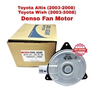 Denso Fan Motor 168000-1680 Toyota Altis (2003-2008) Wish (2003-2008)