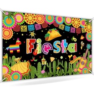 Fiesta Carnival Backdrop for Party Mexican Themed Background Fiesta Luau Cinco De Mayo Banner Carniv