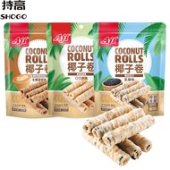 Aji Coconut Roll 0g Crispy Coconut Biscuits Coconut Milk Crispy Egg Roll Pastry Snacks Casual Snacks