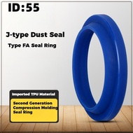 YXJ type dustproof sealing ring J55*67*7/11 55*69*6/11 hydraulic cylinder oil seal FA/JA dustproof r