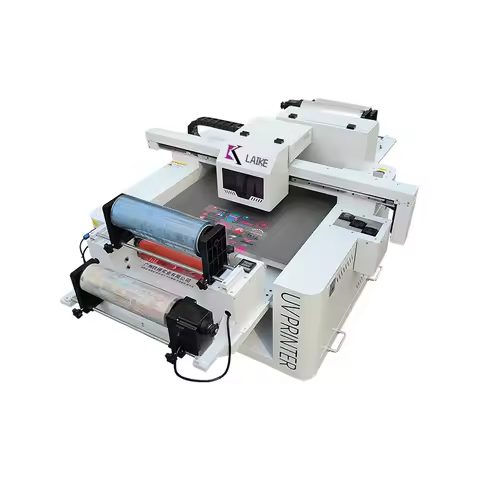 UV DTF A3 A2 Printer roll With 8 Color Sticker Printer Instant A3 Film UV uv-dtf Printer For Suitcas
