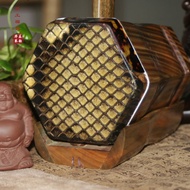 Green Sandalwood Dragon Head Erhu Handmade Skin Erhu Musical Instrument Grade Erhu Professional Perf