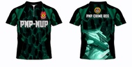 b53c6 Philippine pnp - nup pnp crime reg High quality full sublimation POLO shirt - free custom name