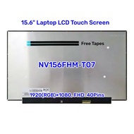 15.6" Laptop LCD Touch Screen NV156FHM-T07 Fit R156NWF7 R2 For Lenovo Ideapad 5-15ARE05 3-15ITL6 3-1