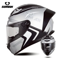 หมวกกันน็อค SOMAN 973 น้ำหนักเบา! รุ่นใหม่ล่าสุด 2025