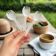 Disposable Plastic Cake Spoon, Plastic Cake Spoon