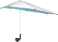 G4Free UPF 50+ Height Adjustable Beach Chair Umbrella with Universal Clamp, Outdoor Chair Umbrella,
