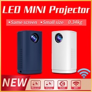 Smart WIFI Mini Portable Cinema Mobile Phone with Screen Support 4K LED Home Video Projector and Speaker