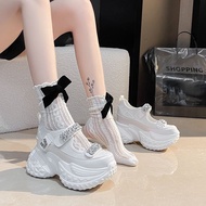 Mesh Breathable Thick-Soled Daddy Shoes Casual Shoes Women's Shoes Mesh Breathable Thick-Soled Daddy