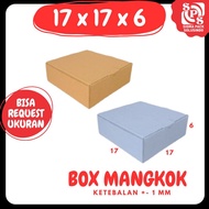 Box 17x17x6 LD Cardboard 17x17x6 LD Bowl Box 17x17x6 LD Eflute Packing Box Zigma Shop