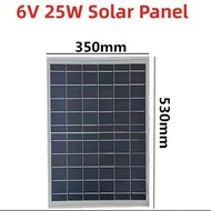 Defasilk | Off-Grid Solar Photovoltaic Panel 6V 18W 30W 20W 15W 12W 10W