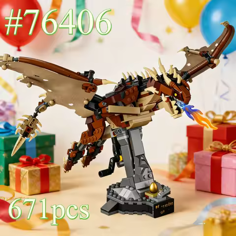 Flying Dragon of Black Scales 76406 Building Blocks Sets Suitable for Christmas Gifts Compatible wit