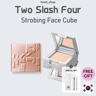 [ TWO SLASH FOUR ] Strobing Face Cube + 2 Brush