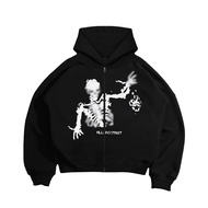 Fillingstreet Oversized Boxy Zip Hoodie - Vera