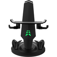 XBERSTAR VR Stand, Dok Pengecasan Headset Aksesori Stand Paparan VR untuk Oculus Quest 2/Quest 3 VR 