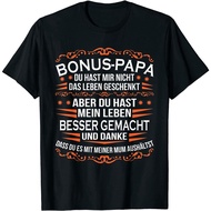 Bonus Dad Gift Best Stepdad Step Dad Bonus Dad Fashion Men T-Shirt Tee Gift For Men