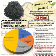 Baja Semi Organik 1KG Fertilizer For Plants Organic npk for flowers fruit tahi ayam ab kopi ikan sawit baja buah bunga