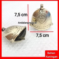 Animal necklace pendulum bell bell brass kluntung cow klontongan cow