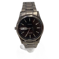 SEIKO mens watches quartz wrist watch analogues titanium BLK SLV 7N43-9090 Direct from Japan Secondh