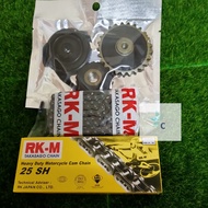 EX5 HI POWER FAME EX CLASS OLD EX90 DEMAK TIMING CHAIN SET RANTAI TIMING SET RKM