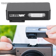 Yohomy Camera Flash Fit for Ricoh GR4 GR3 GR3X Light 2 Adjustable Modes Type C Rechargeable
