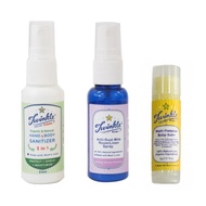 [Exp 02/27] Twinkle Baby Travel Set Kit (Hand Sanitizer + Anti-Dust Mite Spray + Baby Balm)