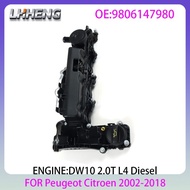Engine Valve Cover For Peugeot Citroen DW10 2.0L 2.0 L T L4 HDi Diesel 2002-2018 Cylinder Head Cover