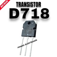 TRANSISTOR TR D718 D 718 D-718 ORIGINAL Mamu