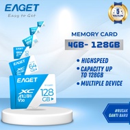 EAGET Memory Card 4GB | 8GB | 16GB | 32GB | 64GB - Original Memory Card for smartphome, gopro, cctv