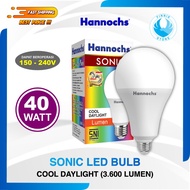 Hannochs SONIC LED Bulb 40 Watt 40watt - Bola Lampu Bohlam LED Limited
