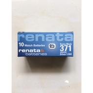 Box of 10 Renata 920 SR920SW G6 AG6 LR920 371 SR920 171 Swiss batteries