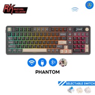 RK Royal Kludge RK S98 98 Tombol 90% Dengan Layar TFT Keyboard Mekanik