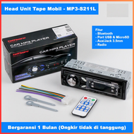 TERLARIS Taffware Tape Mobil Audio MP3 Player Bluetooth 5.0 60W with Remote - Wireless Super Full Ba