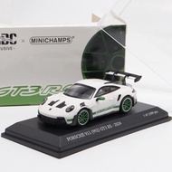 Mini Cut MINICHAMPS 1: 64 Porsche 911 992 GT3 RS Simulation Car Model Decoration