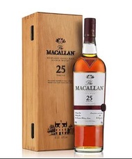 高價回收 麥卡倫25  威士忌 日本威士忌  麥卡倫洋酒