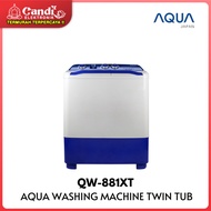 MESIN CUCI 2 TABUNG AQUA - QW-881XT HIJAB SERIES