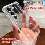 Vivo V29e 2023 Airbag Clear Case Transparent Clear Casing For Vivo V29e V 29 29V V29E VivoV29E V 29E