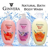GINVERA Bunde of 4 - Natural Bath Shower Foam Bodywash