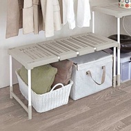 日本天馬 可層疊伸縮式分層置物架/收納架