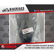 FRONT FENDER (GLOSSY BLACK) (For MIO i125) YAMAHA PARTS (BB3-F1511-00-P6)
