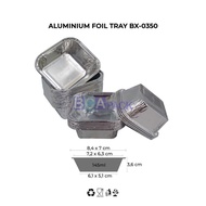 ALUMINIUM TRAY BX-0350 - WADAH ALUMINIUM FOIL TRAY - BX - 0350