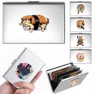 Pemegang kad Metal Credit Convenient Metal Card Case Card Holder Credit Card Ultra-Thin Credit Card 