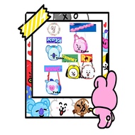 BT21 Cute Patapa Model Sling Bag BT21 Head Sling Bag BT21 Head Sling Bag BT 21