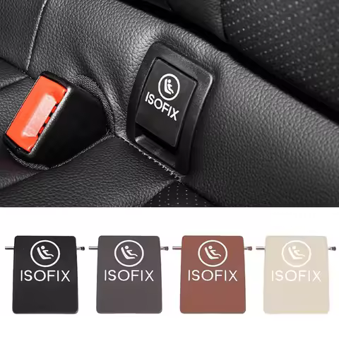 Car Rear Child ISOFIX Switch Seat Safety Cover Child Seat ISOFIX Switch Cover for Mercedes C Class W
