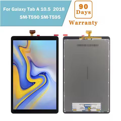 10.5 Inches For Samsung Galaxy Tab A 10.5 2018 T590 T595 SM-T590 SM-T595 LCD Display Touch Screen Di