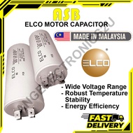 ELCO CBB60 Motor Run Capacitor 450V (7uF - 11.5uF) Made in Malaysia | Fan Motor Aircond Compressor P