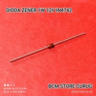 10 PCS DIODE DIODE ZENER 1W 1 W 12V 12 V 1N4742 1N 4742 IN4742 IN 4742