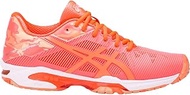 ASICS Women's Gel-Solution Speed 3 L.E Tennis Shoes, 5.5M, Flash Coral/CANTELOUPE/Apricot